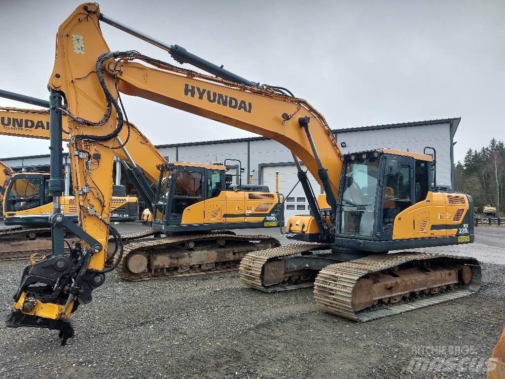 Hyundai HX 220 L 대형 굴삭기 29톤 이상