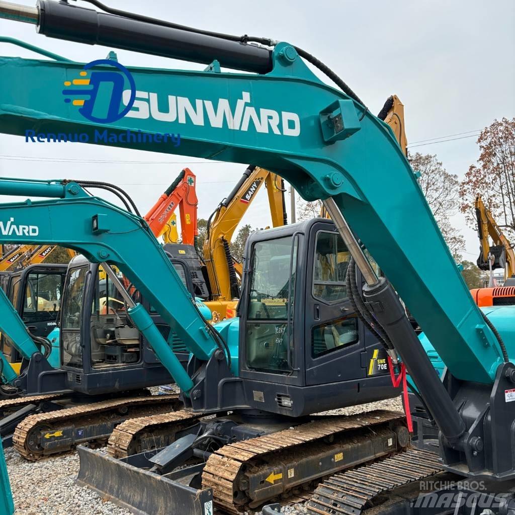 Sunward SWE70 소형 굴삭기 7톤 미만