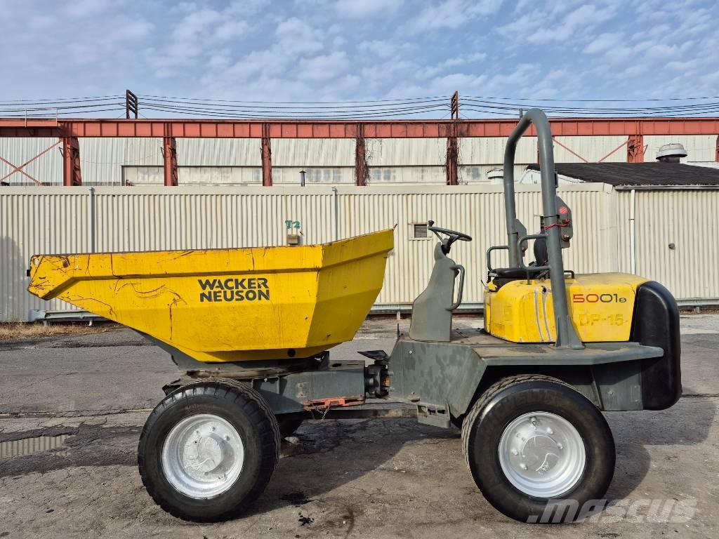 Wacker Neuson 5001 건설현장 덤프트럭