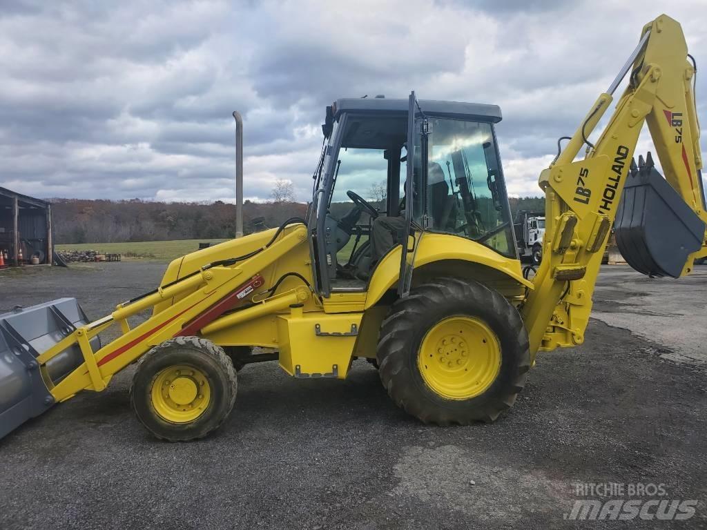 New Holland LB 75  휠 굴삭기