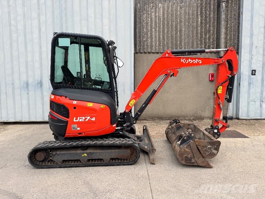 Kubota U 27 소형 굴삭기 7톤 미만