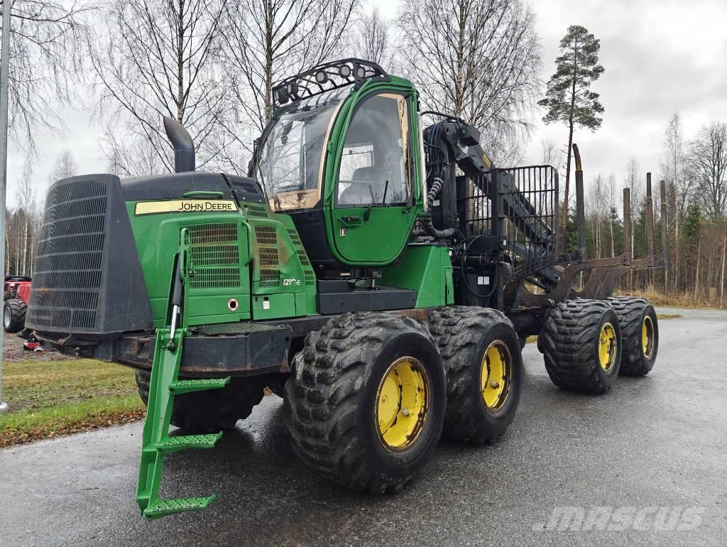 John Deere 1210 E 원목 포워더
