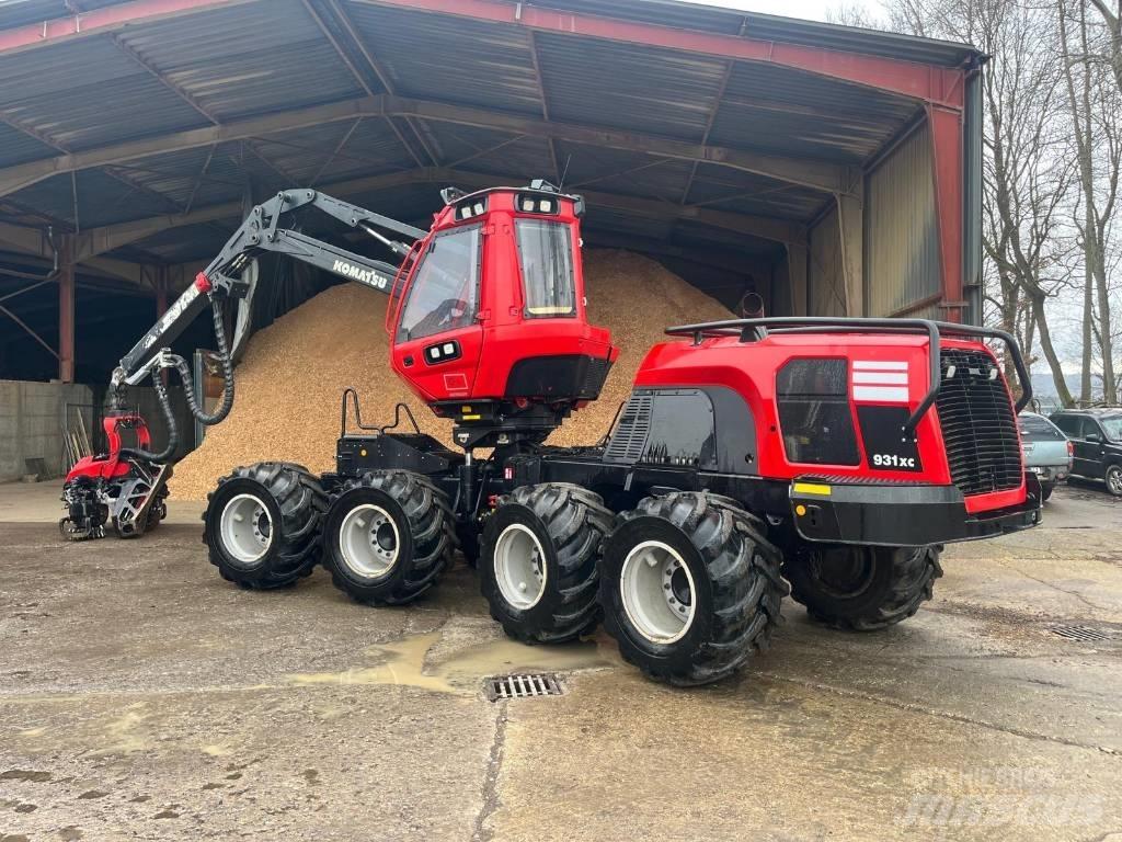 Komatsu 931 XC 원목 하베스터
