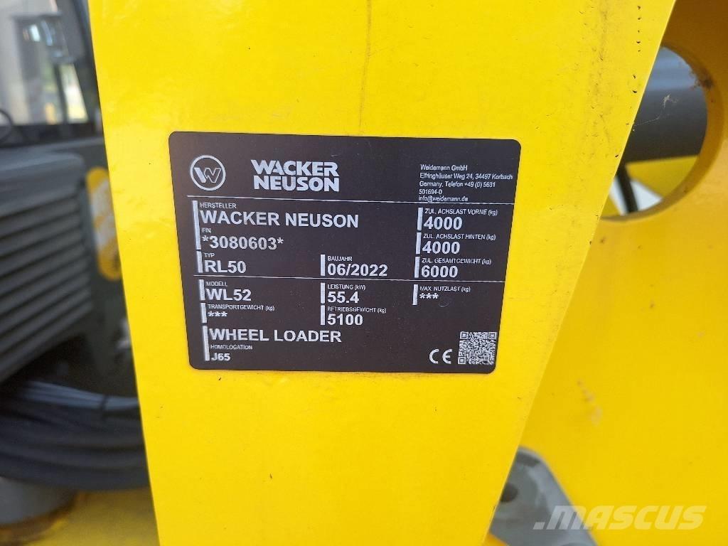 Wacker Neuson WL 52  휠로우더