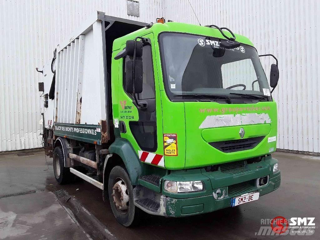 Renault Midlum 220 폐기물 수거 트럭