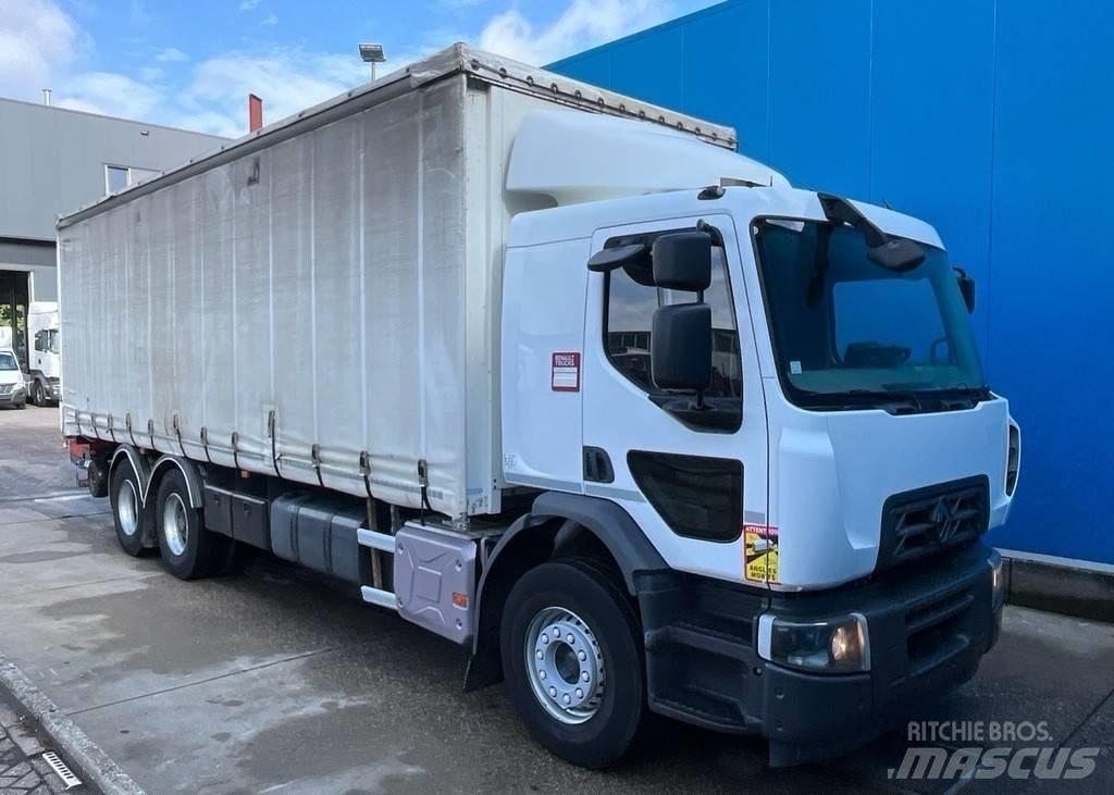 Renault C 380 커튼사이더 트럭