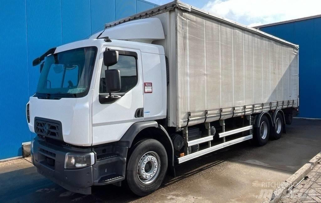 Renault C 380 커튼사이더 트럭