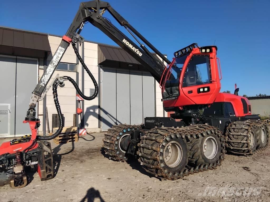 Komatsu 901XC 원목 하베스터