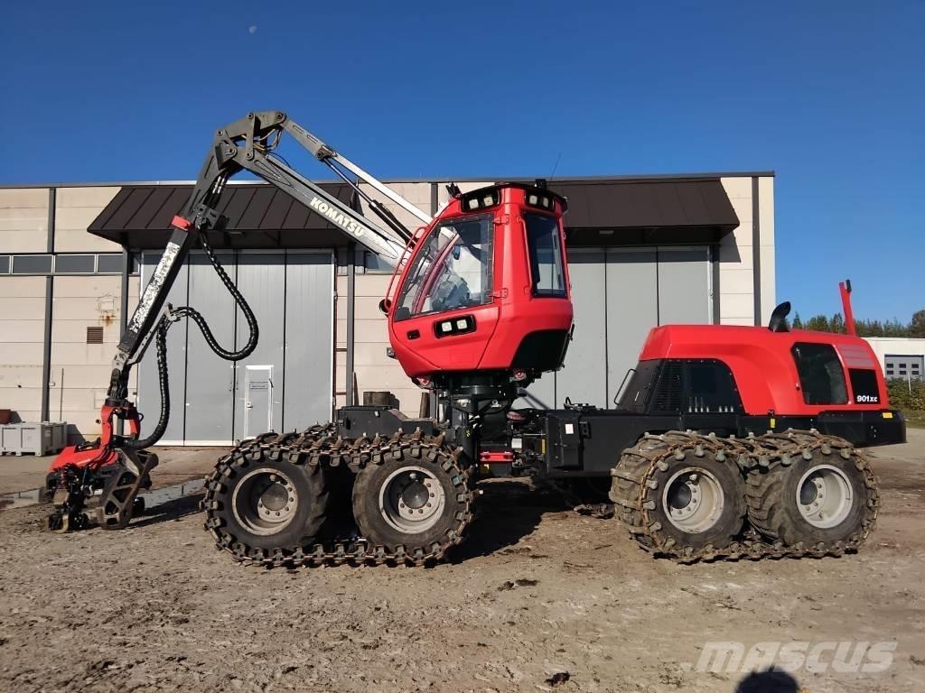 Komatsu 901XC 원목 하베스터