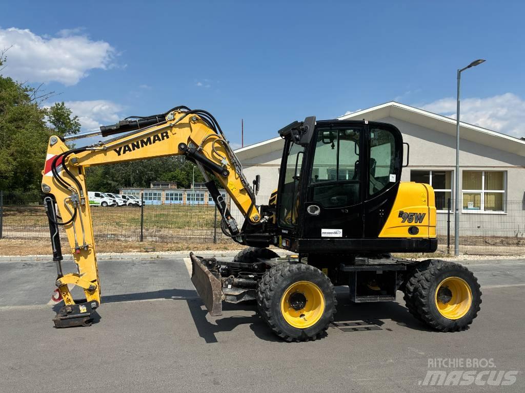 Yanmar B 95 W 중형굴삭기 7톤-28톤