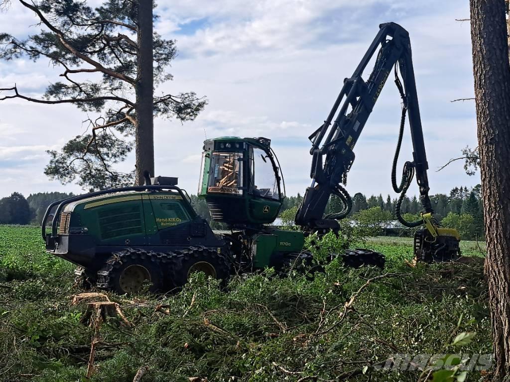 John Deere 1170G 원목 하베스터