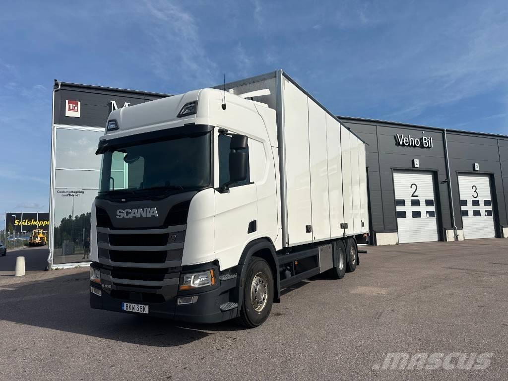 Scania R 450 6x2 탑차 트럭