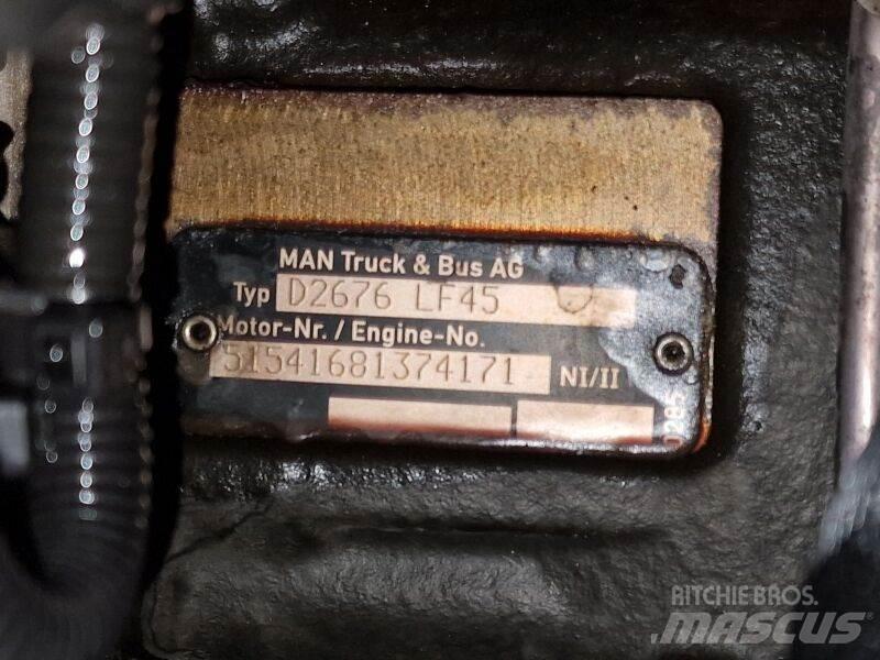 MAN D2676 LF45 엔진