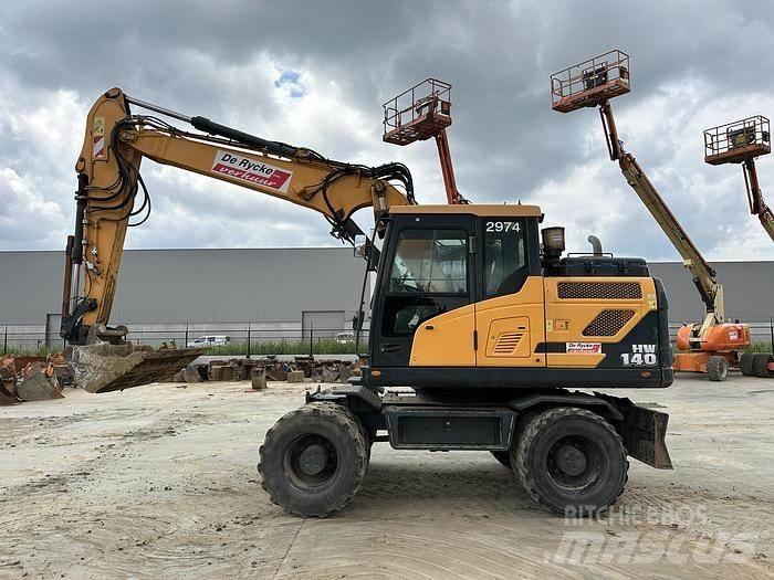 Hyundai HW140  휠 굴삭기