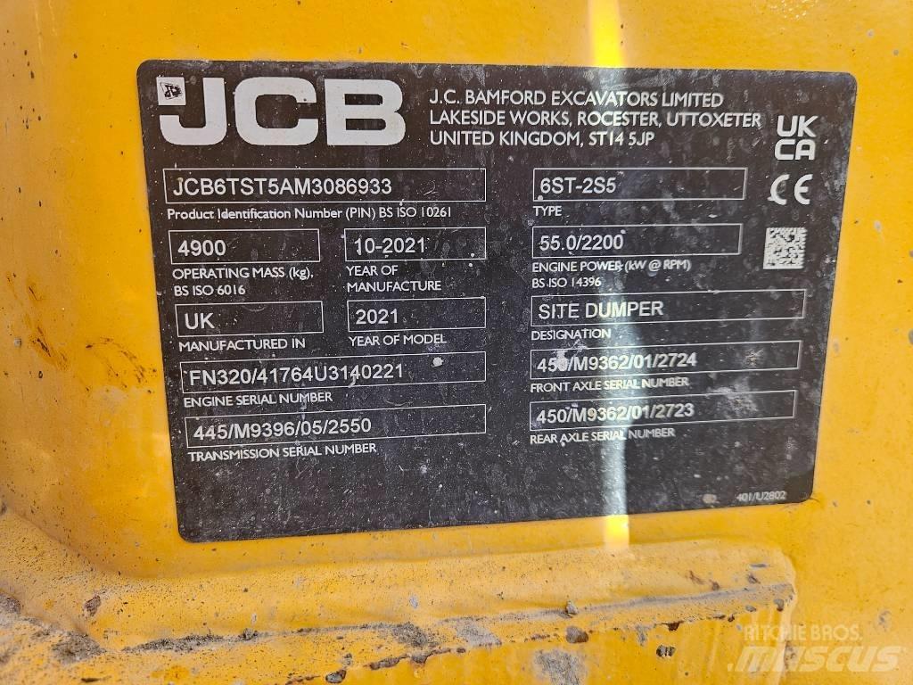 JCB 6ST-2S5 연결식 홀러