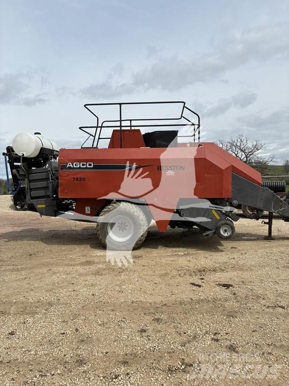 Agco 7430 각형 곤포기