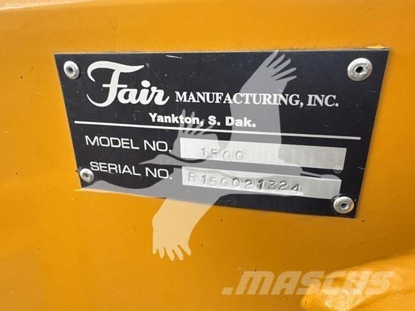 Fair MFG 1500 갈퀴 및 테더