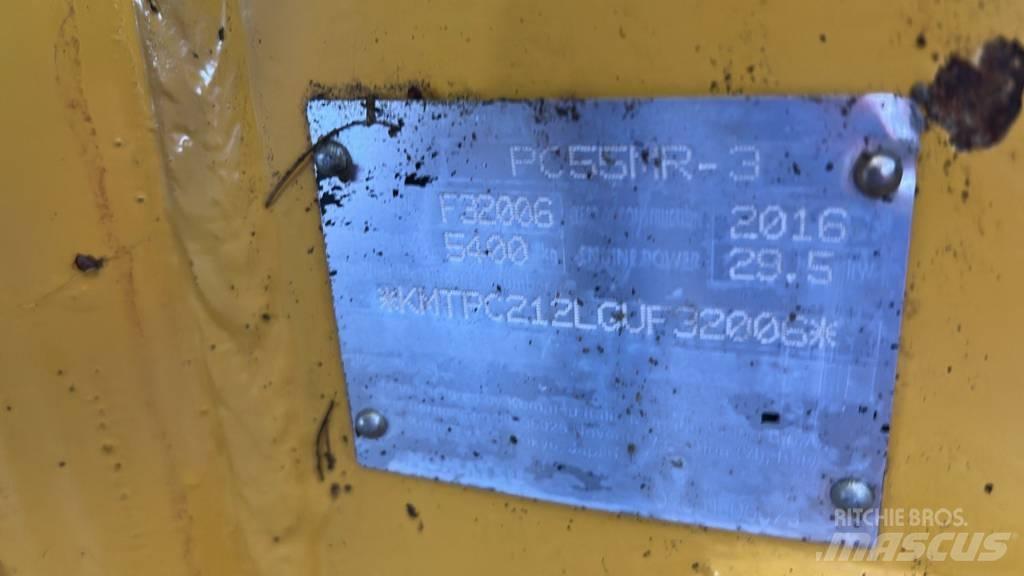 Komatsu PC 55 MR-3 소형 굴삭기 7톤 미만