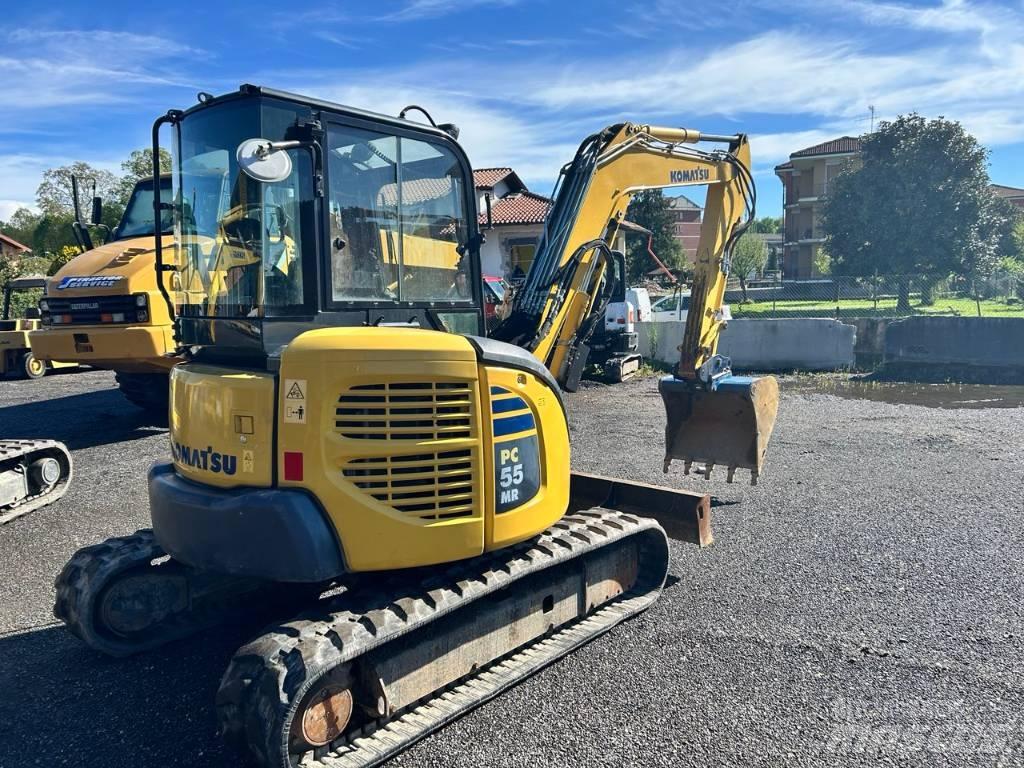 Komatsu PC 55 MR-3 소형 굴삭기 7톤 미만