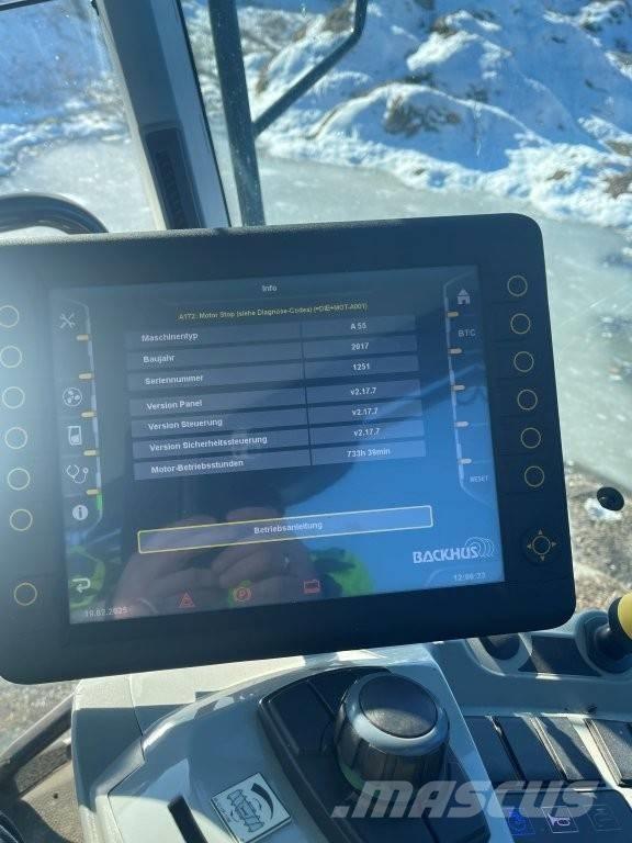 Backhus A 55 컴포스트 터너