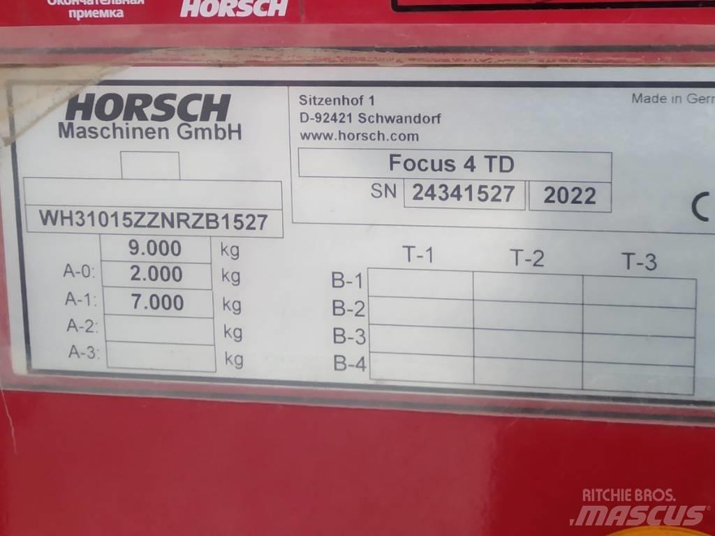Horsch Focus 4 TD 드릴