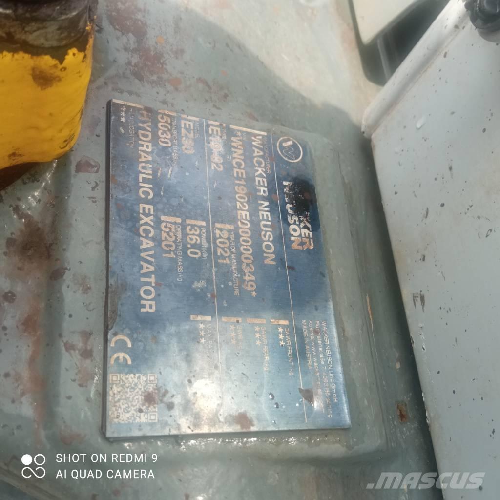 Wacker Neuson EZ 50 대형 굴삭기 29톤 이상