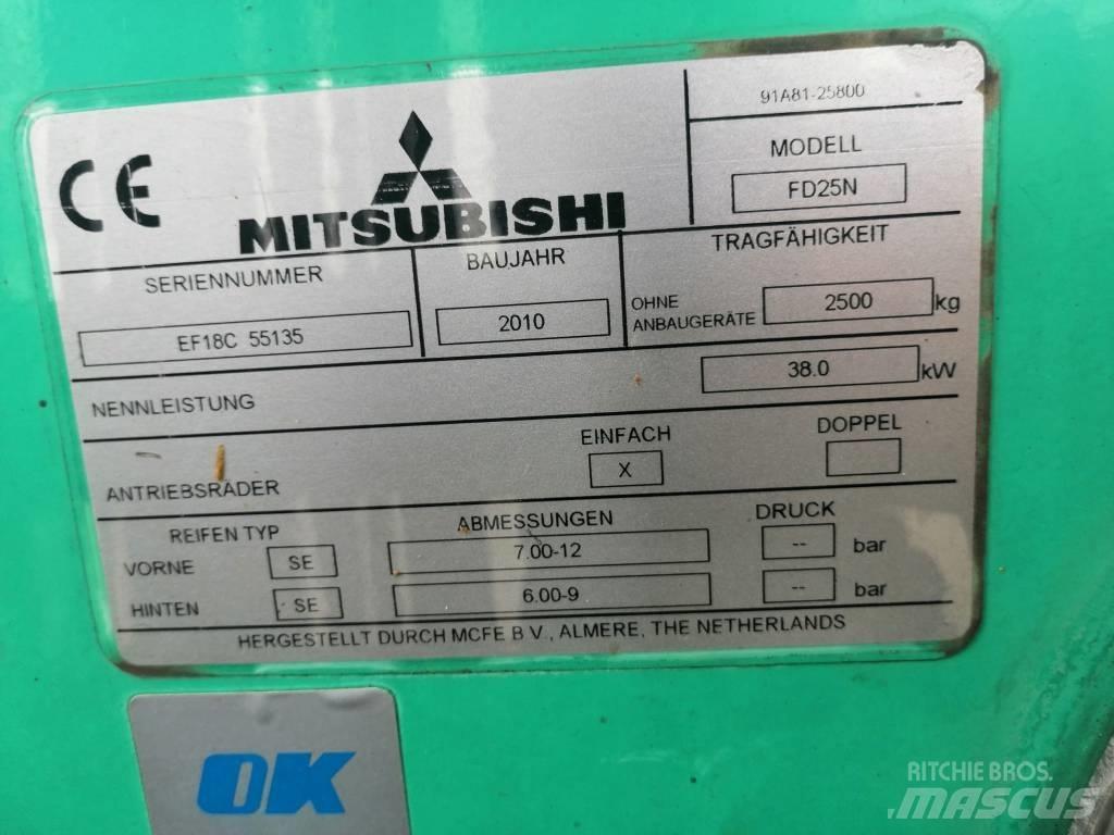 Mitsubishi FD25N 디젤 지게차