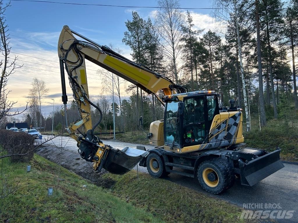 CAT M 317F  휠 굴삭기