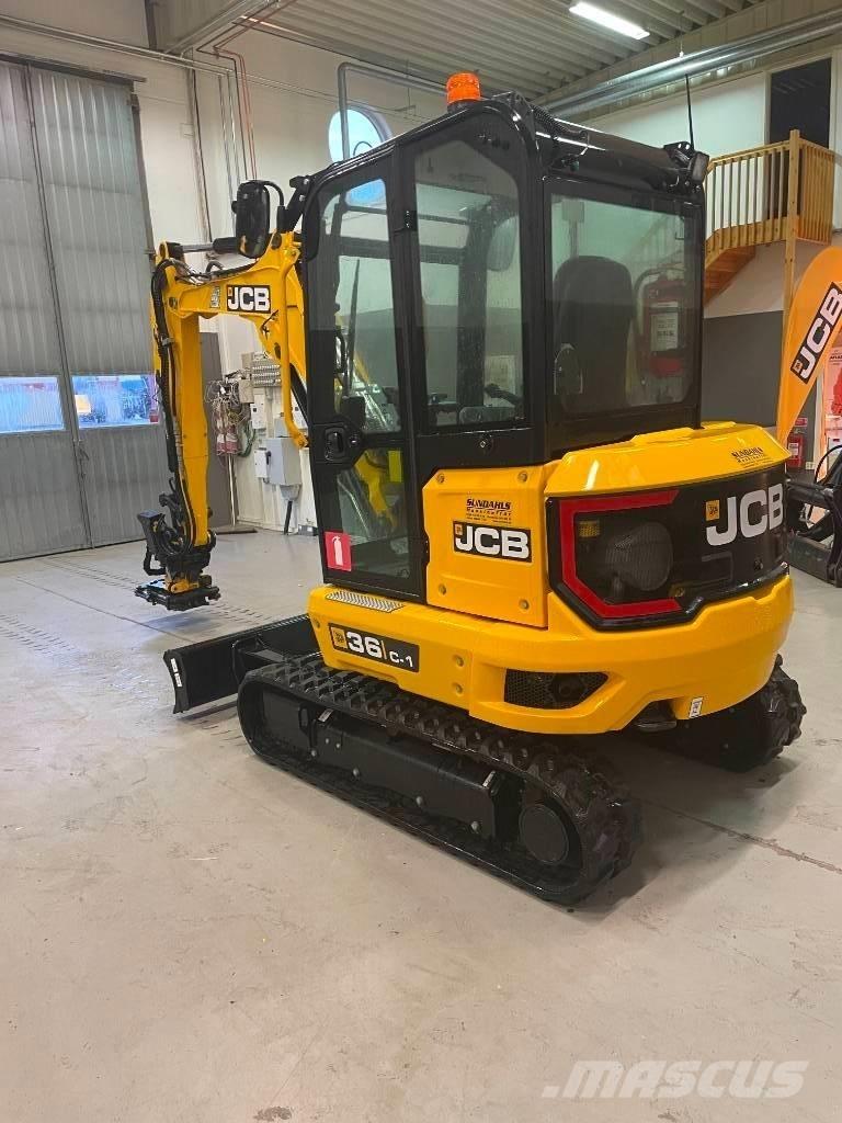 JCB 36 C-1 소형 굴삭기 7톤 미만
