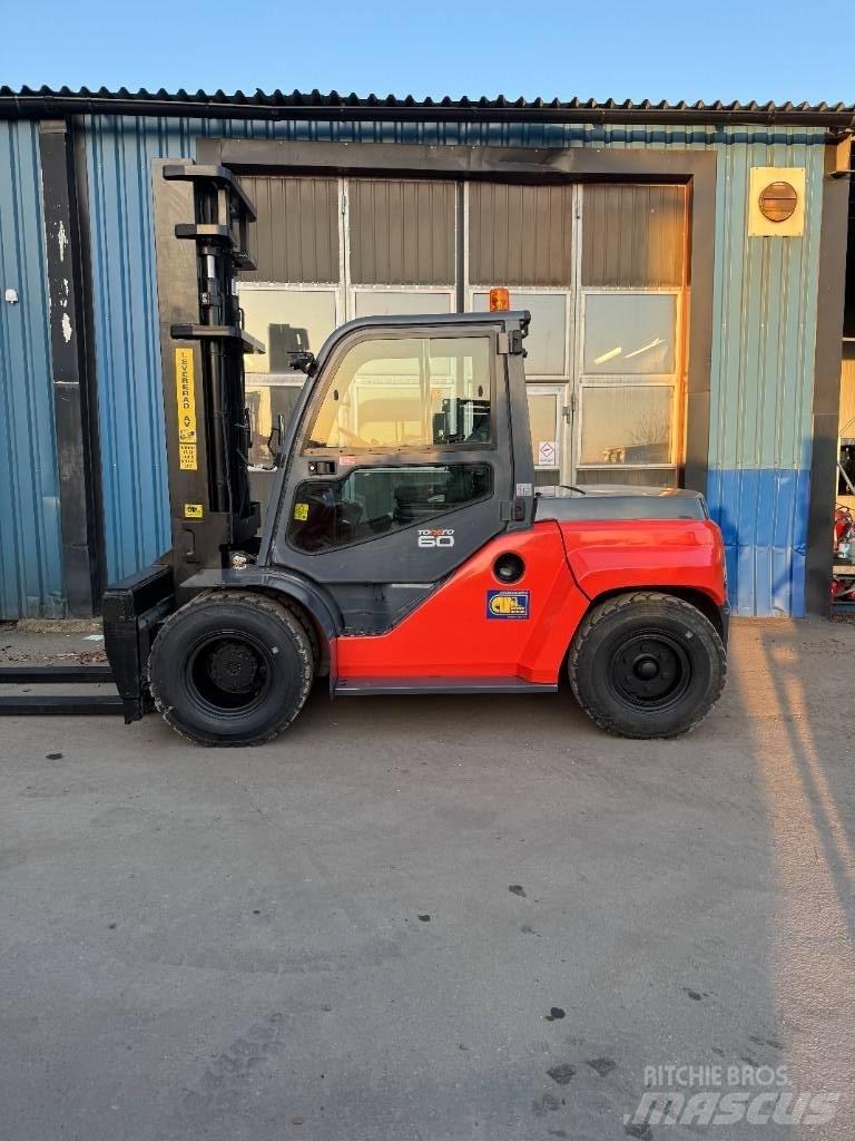 Toyota truck 8FD60N 디젤 지게차
