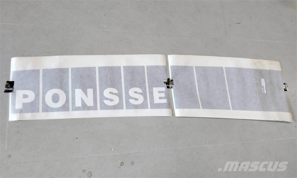 Ponsse P21053 섀시 및 서스펜션