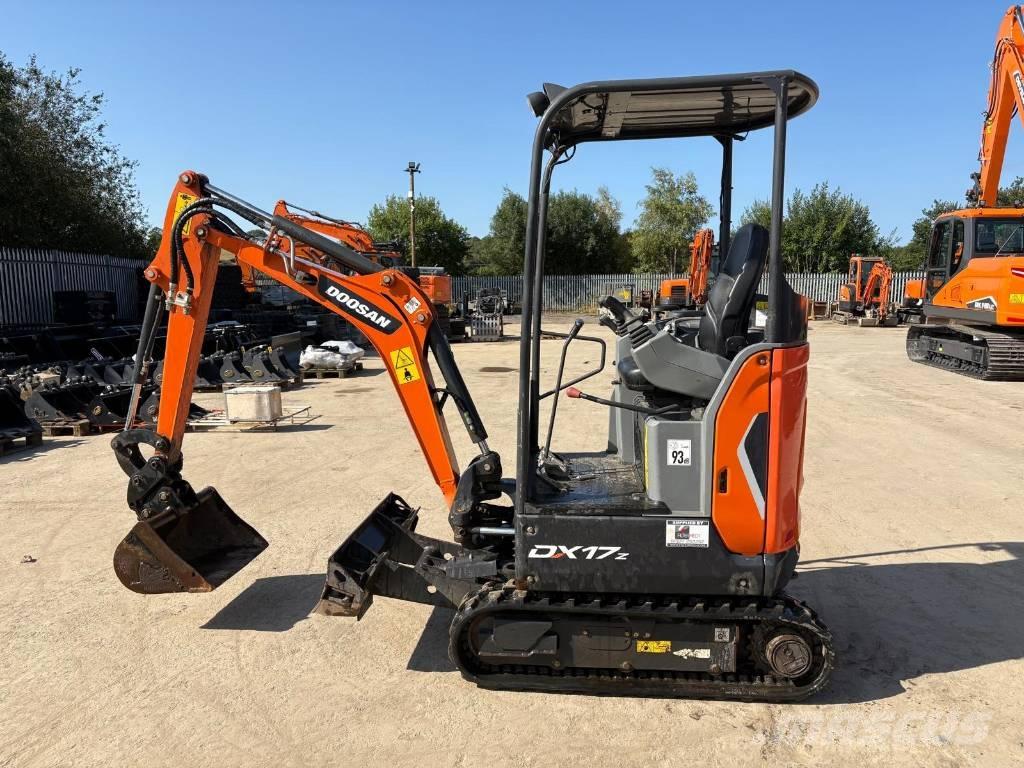 Doosan DX 17 소형 굴삭기 7톤 미만