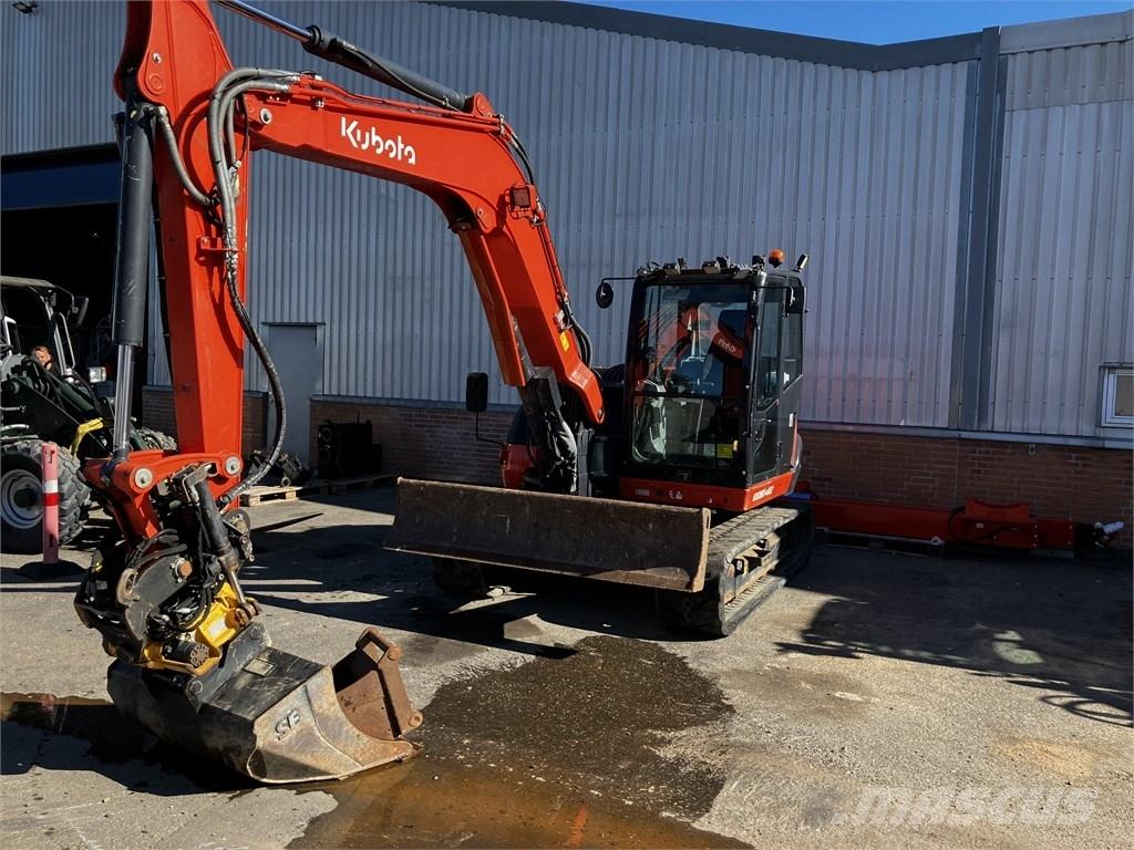 Kubota KX 080-4 A2 중형굴삭기 7톤-28톤