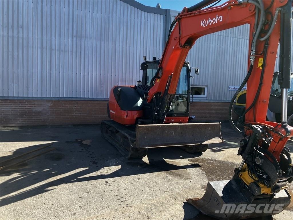 Kubota KX 080-4 A2 중형굴삭기 7톤-28톤