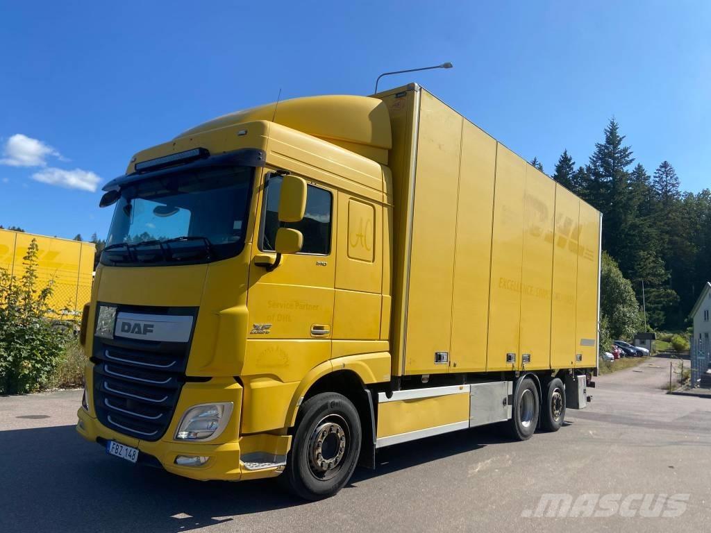 DAF FAN XF 탑차 트럭