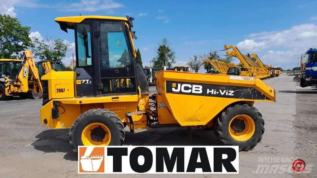 JCB 7FTHi-Viz 건설현장 덤프트럭