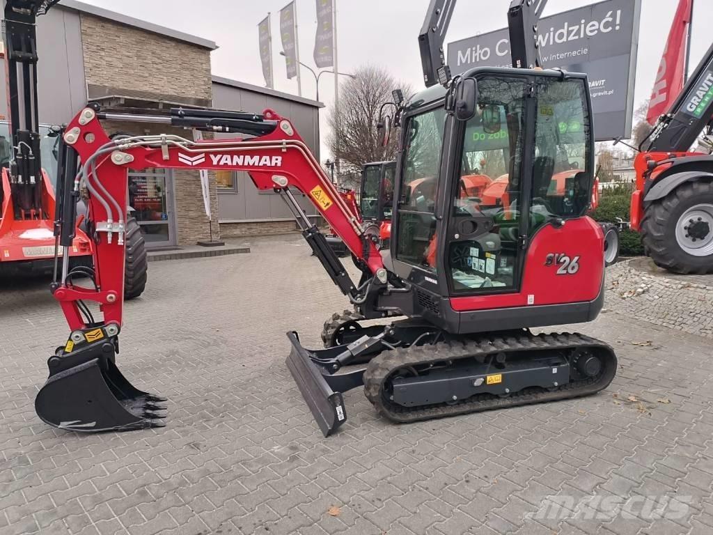 Yanmar SV 26 Advance 소형 굴삭기 7톤 미만