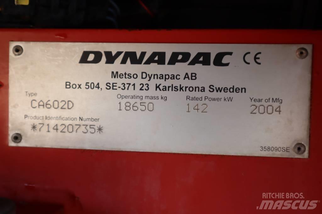 Dynapac CA 602 D 싱글 드럼 롤러