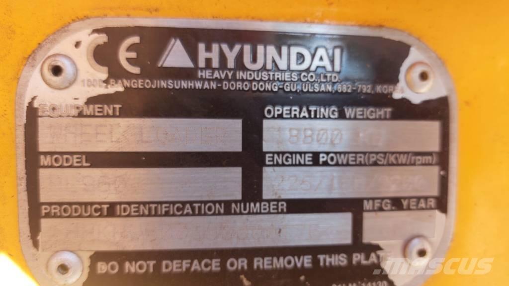 Hyundai HL 960  휠로우더