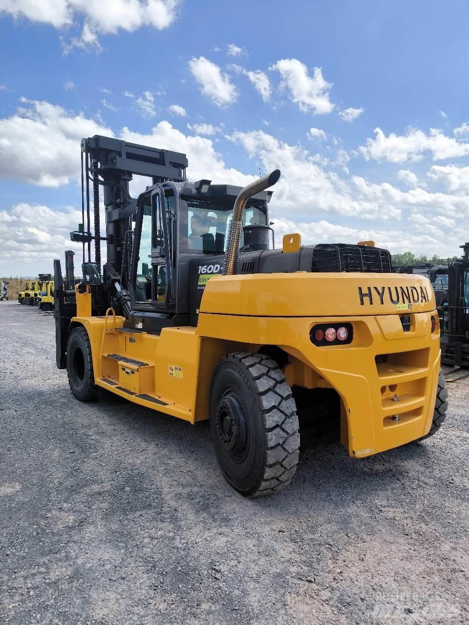 Hyundai 160D-9L 트럭 장착 포크리프트