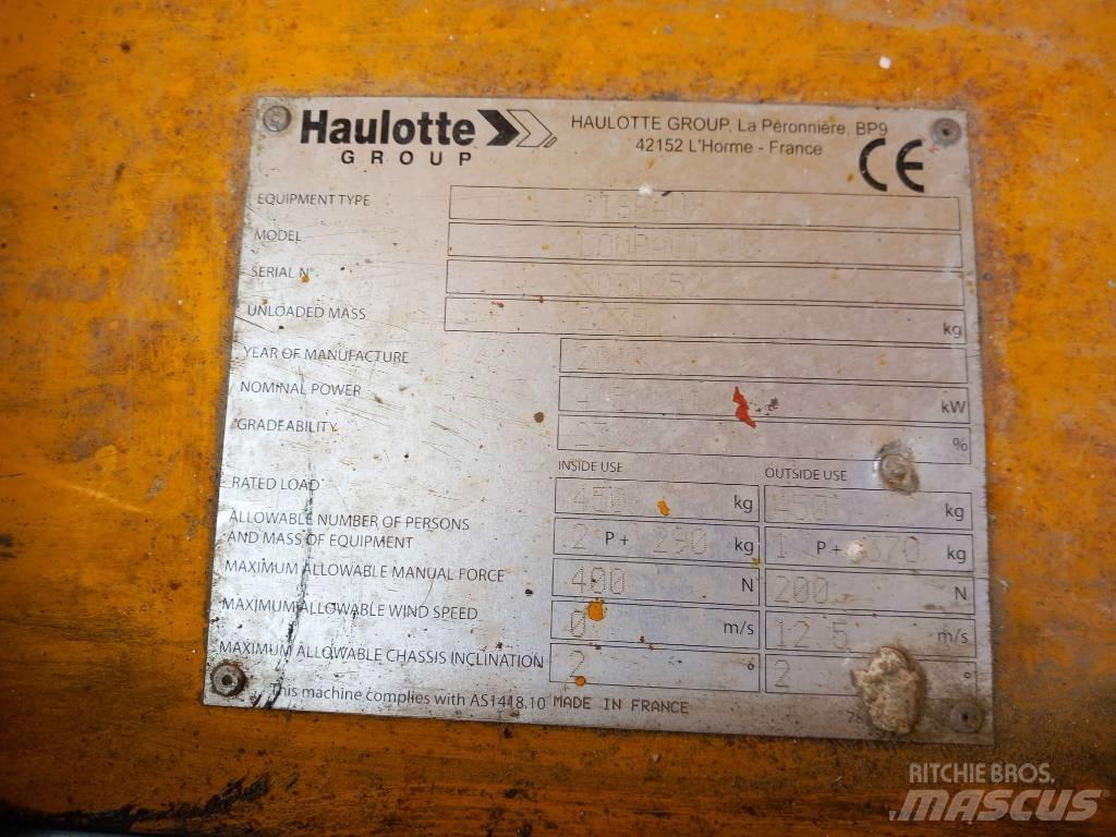 Haulotte Compact 10 가위형 리프트