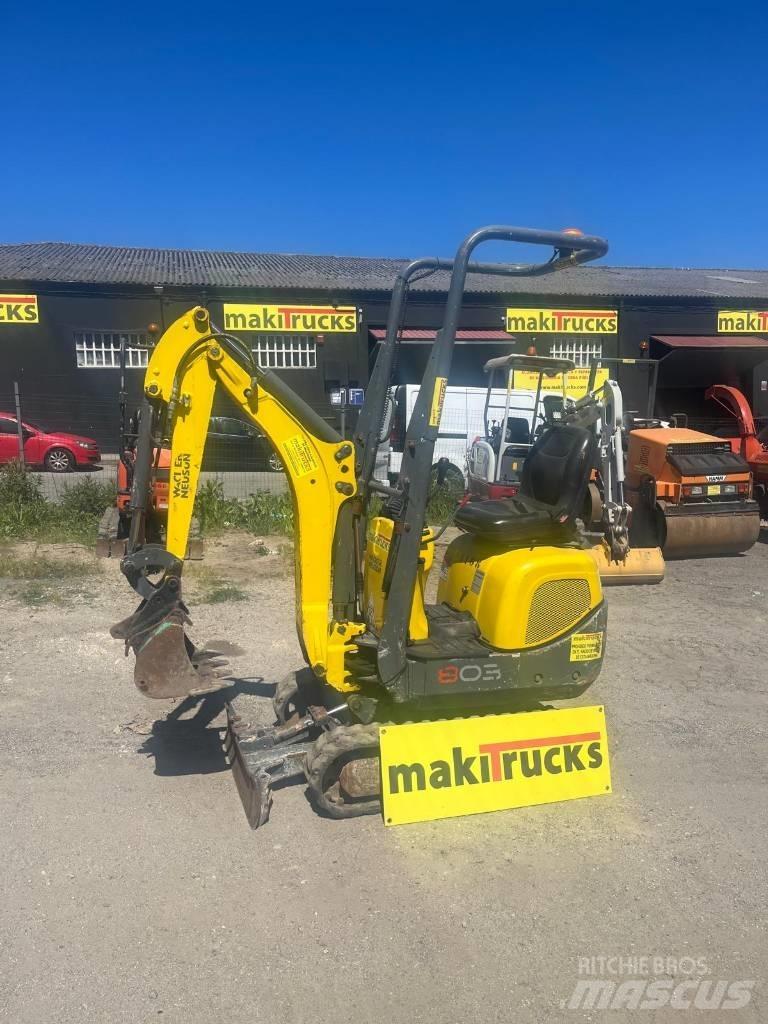 Wacker Neuson 803 RD 소형 굴삭기 7톤 미만
