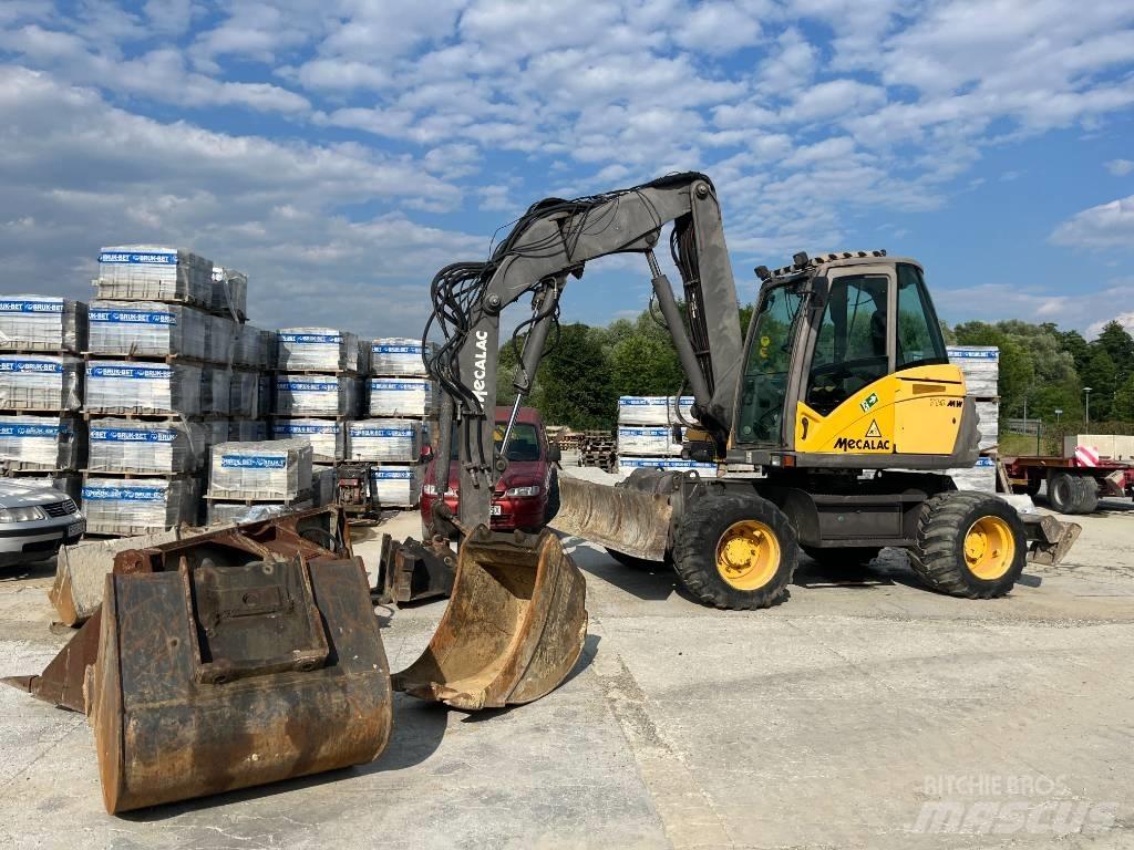 Mecalac 714 MW  휠 굴삭기