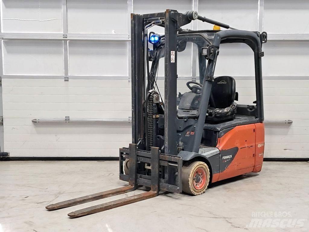 Linde E16-02 전동 지게차