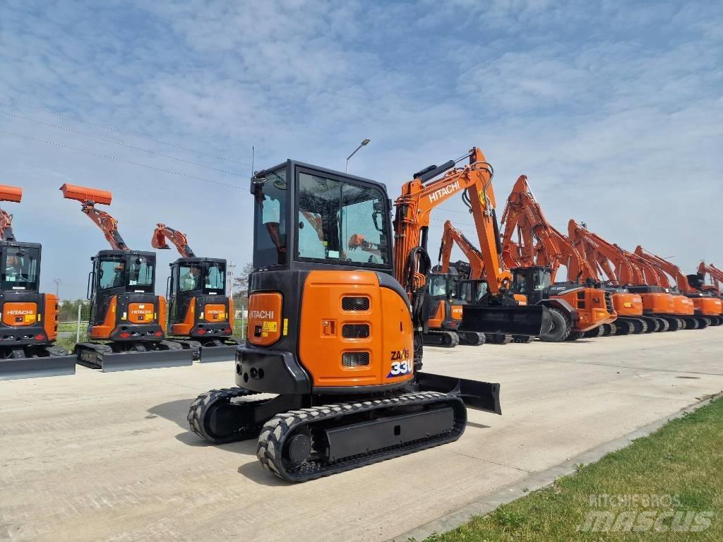 Hitachi ZX 33 U-6 소형 굴삭기 7톤 미만