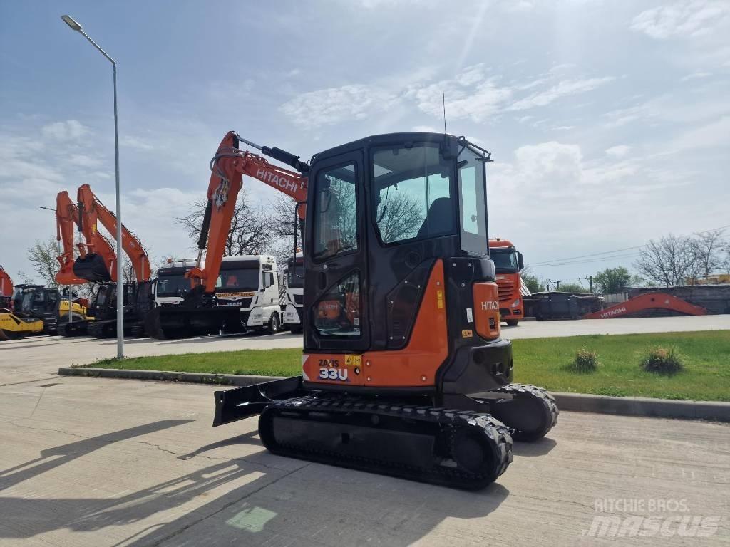 Hitachi ZX 33 U-6 소형 굴삭기 7톤 미만