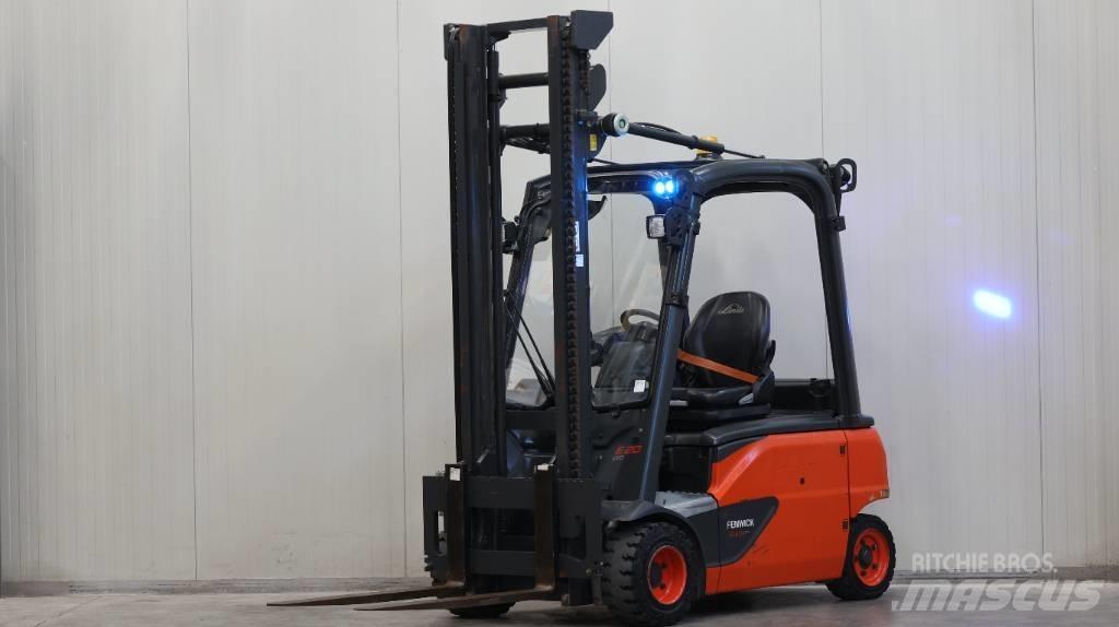 Linde E20PL-02 전동 지게차