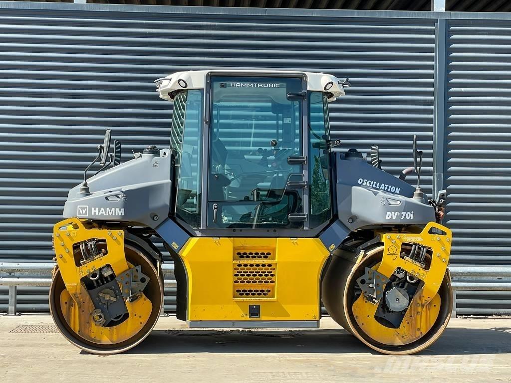 Hamm DV+ 70I VO-S 트윈 드럼 롤러