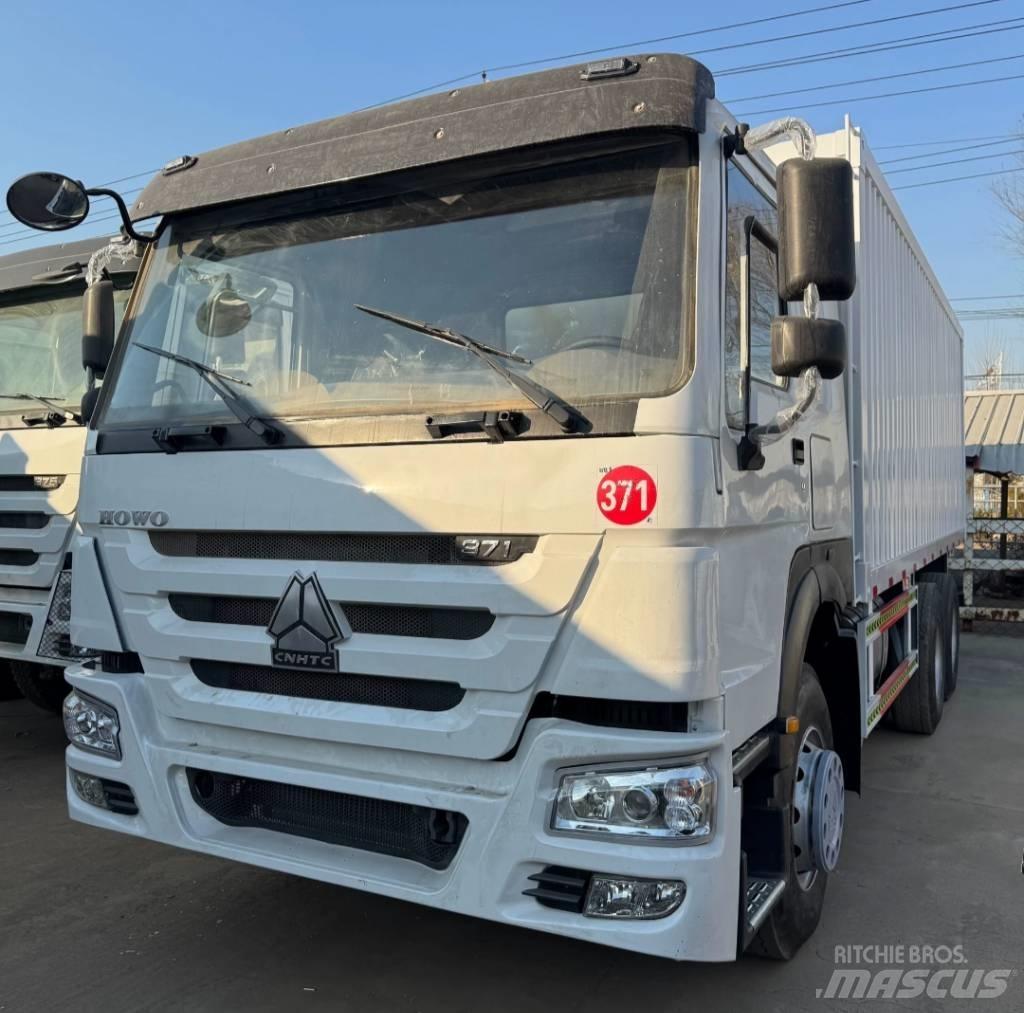 Howo 371 탑차 트럭