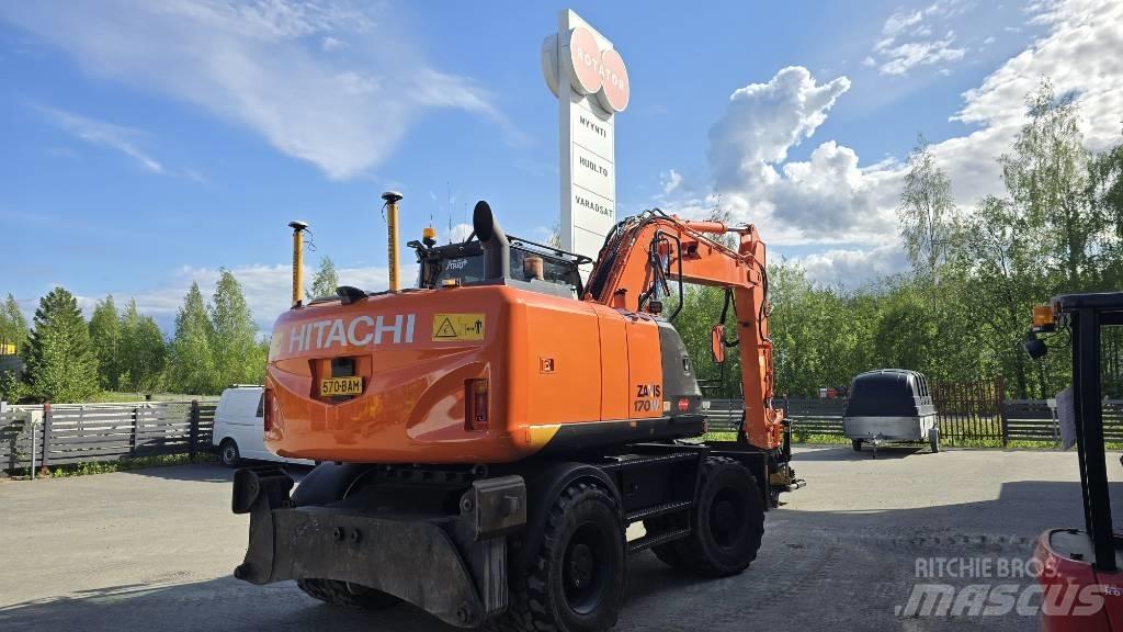 Hitachi ZX 170 W-5  휠 굴삭기